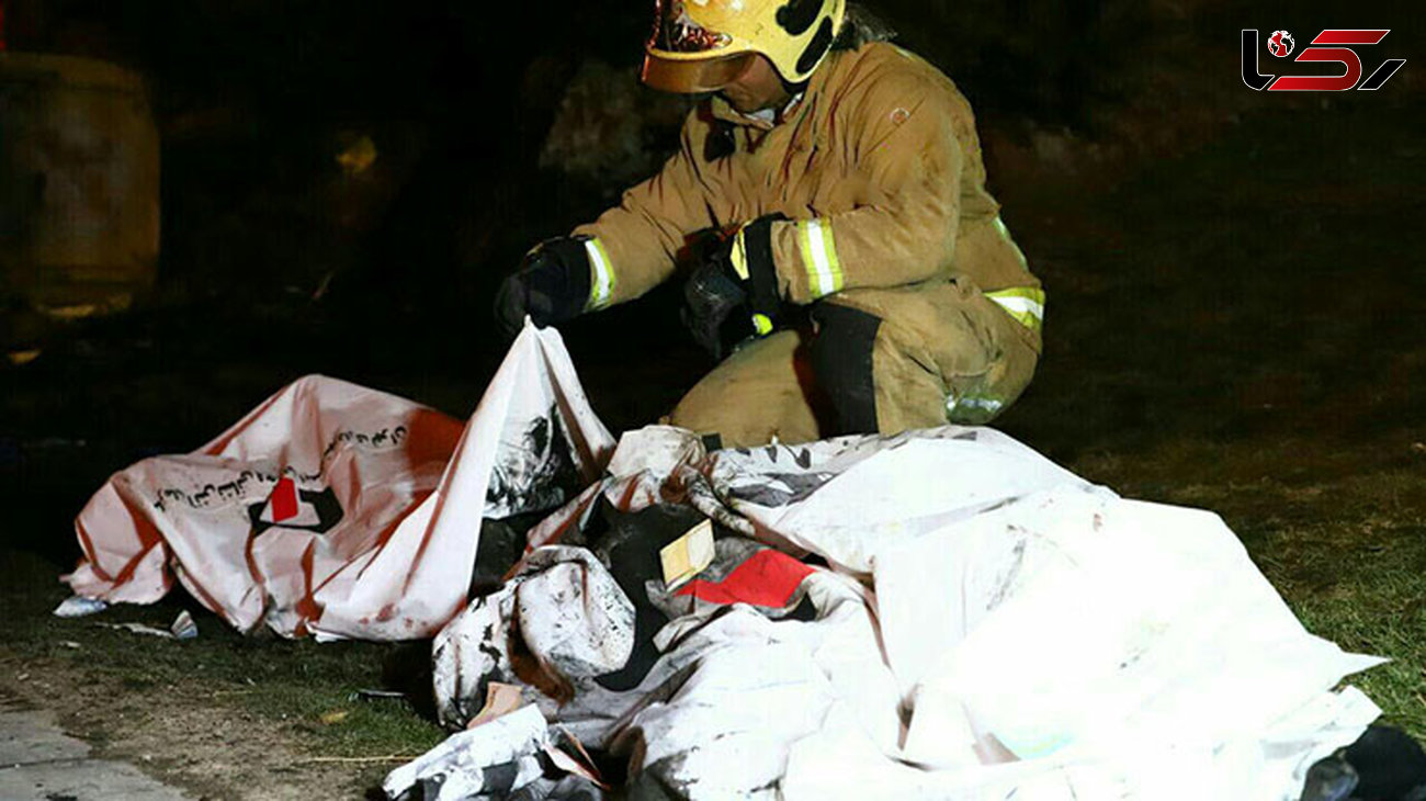 مرگ دردناک ۲ سرنشین جوان خودروی پژو 207 شعله ور در اتوبان همت  + فیلم و عکس