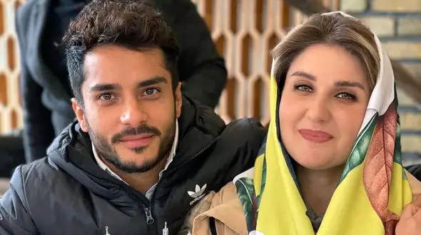  استایل کلاسیک ساعد سهیلی کنار همسر خارجیش / حیرت می کنید!