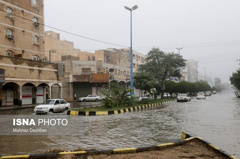 اهواز غرق در آب