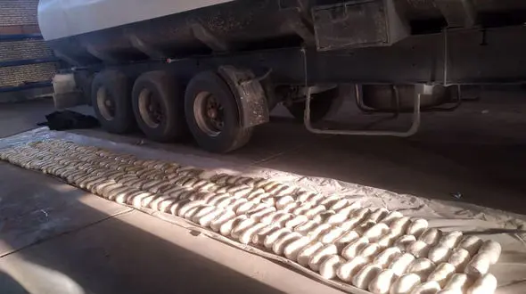 جاساز 307 کیلو مورفین در یک تریلی