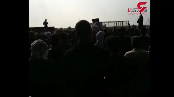 تیراندازی در مراسم تشییع جنازه در آبادان + فیلم