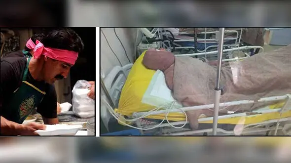 جلال اسدی شیرمرد فداکار جان داد اما جان 150 زائر را نجات داد / این مرد در آتش سوخت +  گفتگو با خانواده 