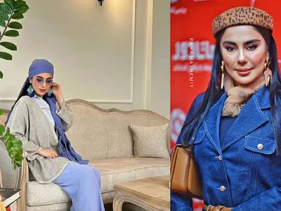 نگاهی به چیدمان منزل شیدا یوسفی در ضیافت شام ایرانی به سبک مینیمال لوکس/آشپزخانه‌ی مدرن با متریال لوکس، مبلمان مینیمال با فرم‌های نرم، لوستر مدرن، کاکتوس و کاج مطبق