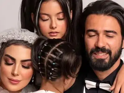 فیلم / جشن تولد دوباره خانواده خانم بازیگر / اقدام زیبا و تحسین‌برانگیز نیلوفر شهیدی و همسرش در  سالگرد ازدواجشان  / دختر زیبای دیگری را به سرپرستی گرفتند