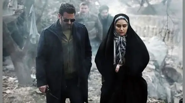 هانیه غلامی بازیکر سریال یزدان در مراسم عاشورا +عکس