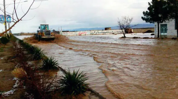 عکس های عجیب از سیلاب خواف در خراسان رضوی+عکس