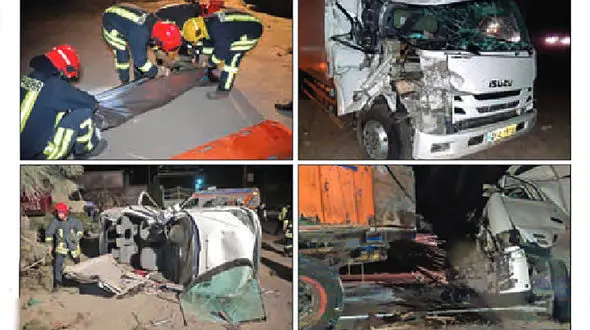 واژگونی 206 در مشهد جان یک نفر را گرفت + عکس