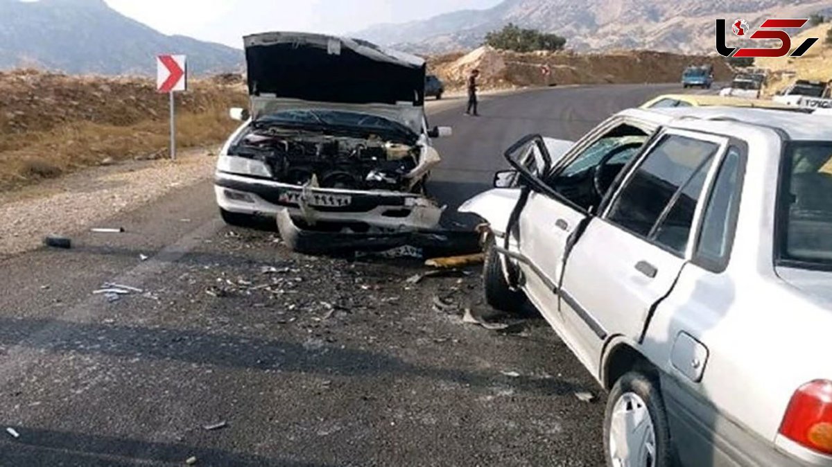 تصادف زنجیره ای خونین در جاده باغملک به هفتگل + جزئیات