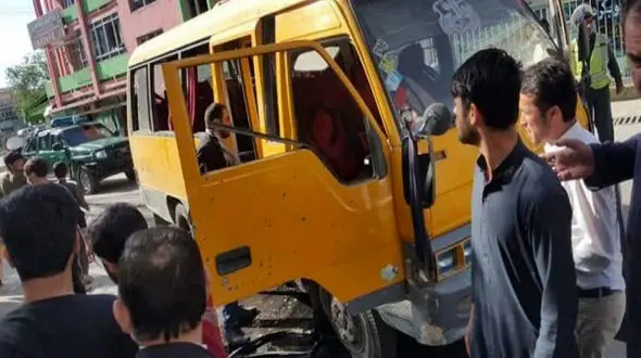 انفجار هولناک اتوبوس دانشجویان دانشگاه ربانی+عکس