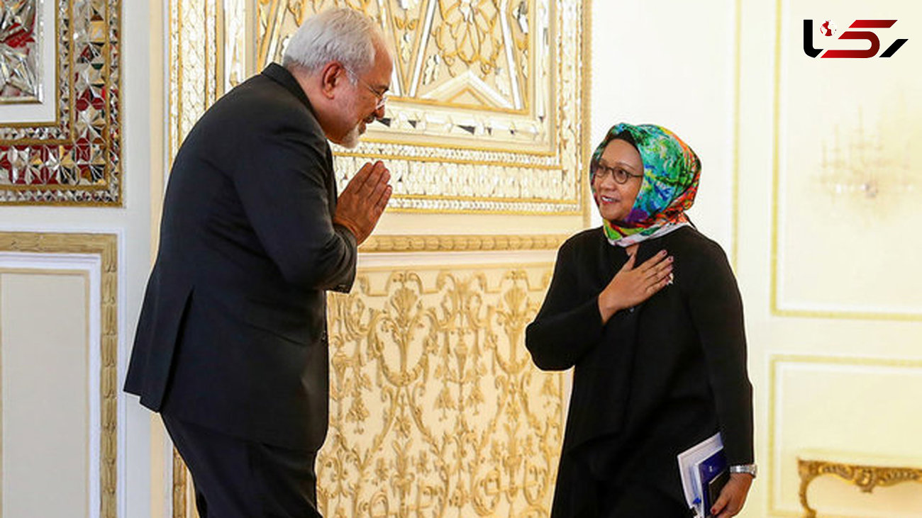  وزیر امور خارجه اندونزی با ظریف دیدار کرد 