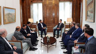 بذرپاش با بشار اسد در دمشق دیدار و گفتگو کرد
