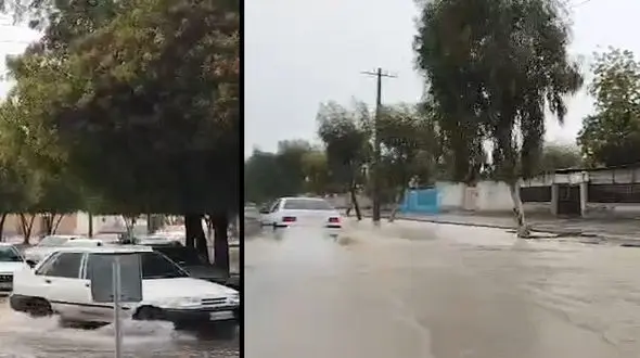 وضعیت امروز بندرعباس/ شهر زیر فشار باران و فرسودگی زیرساخت‌ها؛ قطعی برق و آبگرفتگی  + فیلم