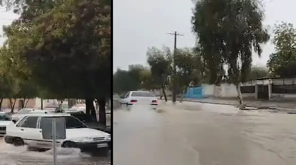 وضعیت امروز بندرعباس/ شهر زیر فشار باران و فرسودگی زیرساخت‌ها؛ قطعی برق و آبگرفتگی  + فیلم