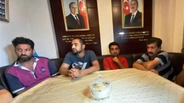 کاپیتان و خدمه کشتی غرق‌شده "شباهنگ" از مرز آستارا وارد ایران شدند 