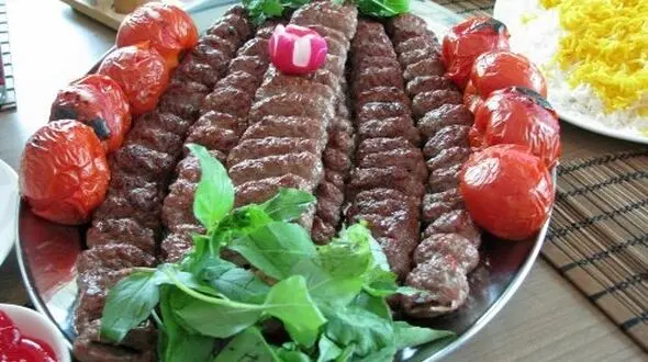 کباب کوبیده بوقلمون