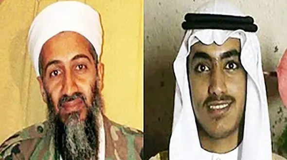 مرگ پسر بن لادن تایید شد / ترامپ این خبر را اعلام کرد+ عکس