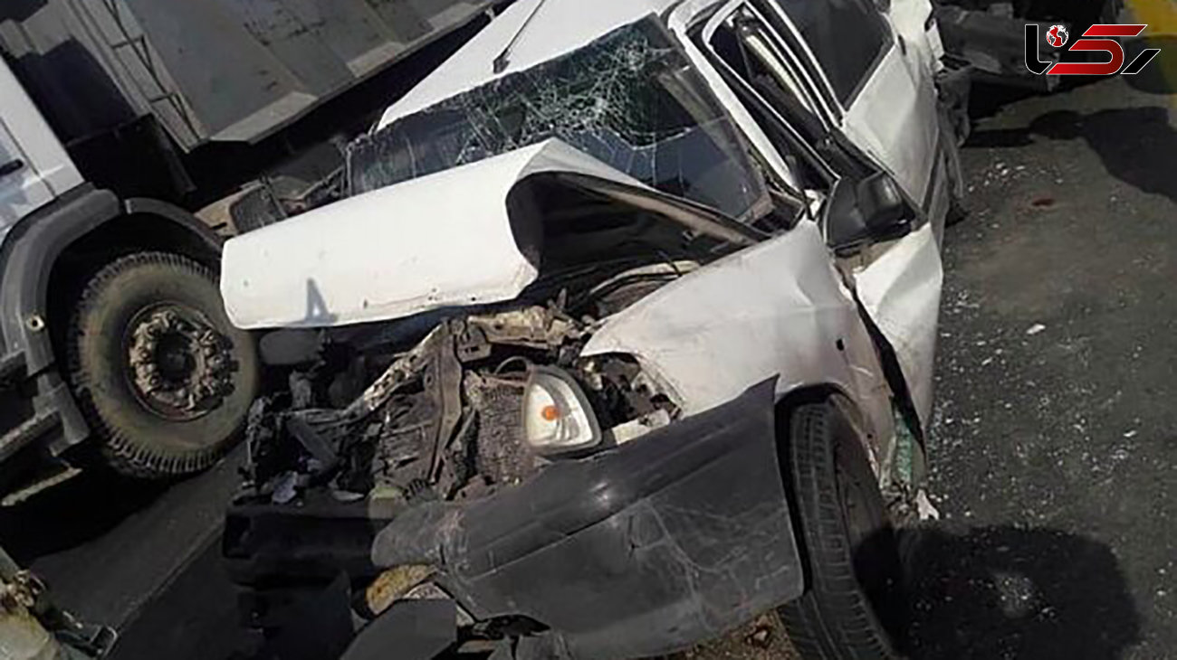 تصادف پراید با تیربرق در بزرگراه شهید بابایی/ راننده جان باخت