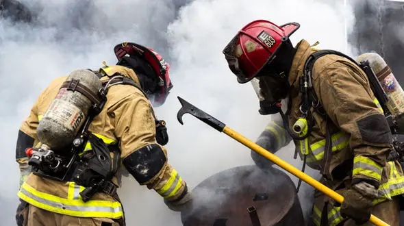 آتش سوزی وحشتناک درخت در مراسم افتتاحیه شهربازی کرمان!