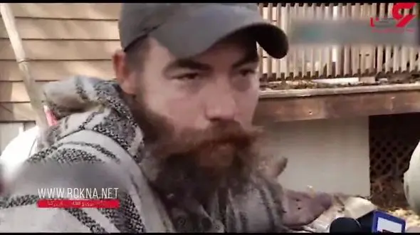 مستاجر مجرد خانه را تبدیل به باغ وحش کرده بود / تمساح دو متری در خانه ! + فیلم 