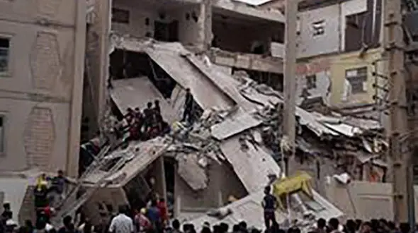 انفجار یک خانه در رسالت / موج انفجار خانه مسکونی را تخریب کرد