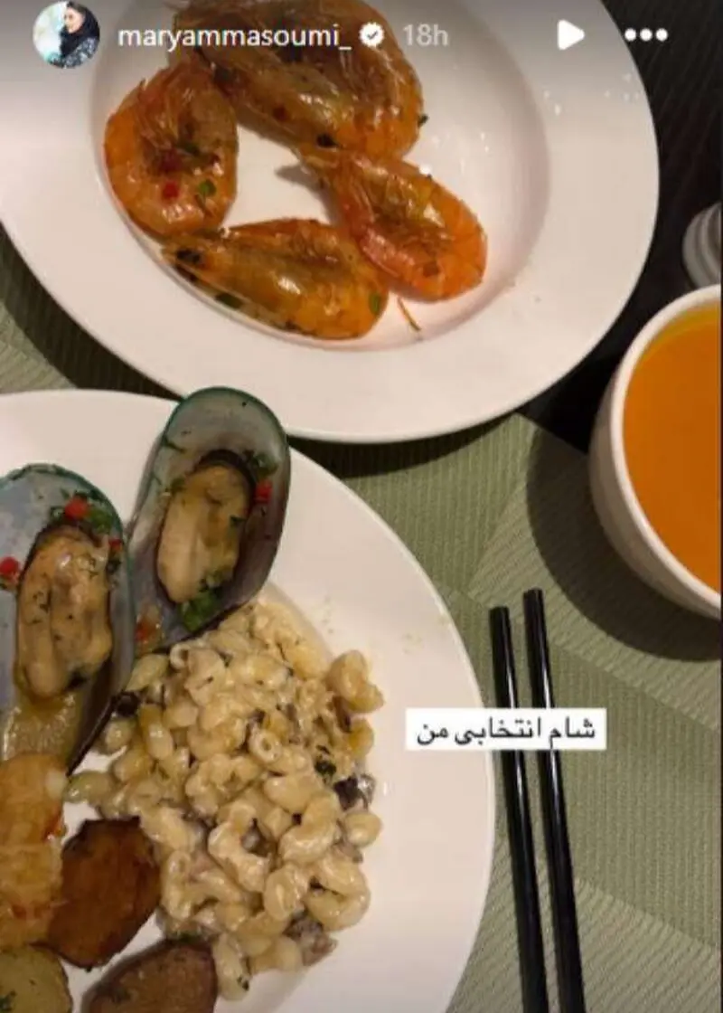 غذای چینی مریم معصومی 