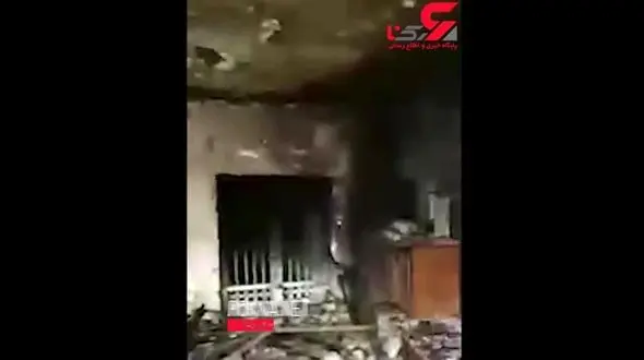 فیلم دیده نشده از ورود بوئینگ ۷۰۷  به داخل خانه ویلایی فردیس کرج 