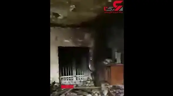 فیلم دیده نشده از ورود بوئینگ ۷۰۷  به داخل خانه ویلایی فردیس کرج 