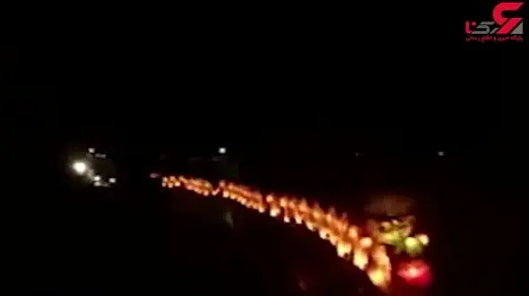 مراسم جالب سال نو در چین + فیلم 