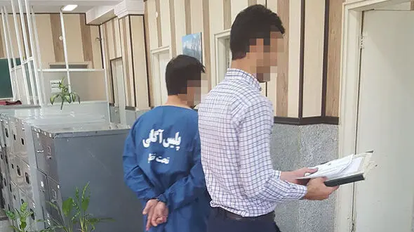 ویترین ساز جوان سارق طلافروشی پاساژ قائم تجریش بود +عکس 