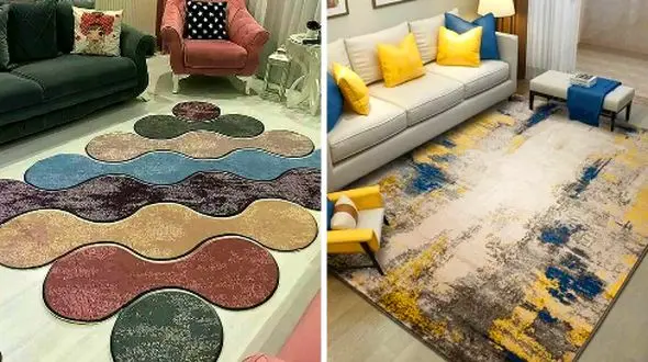 بهترین مدل‌ های فرش مدرن مینیمال و نکات ست‌ کردن با دکوراسیون داخلی