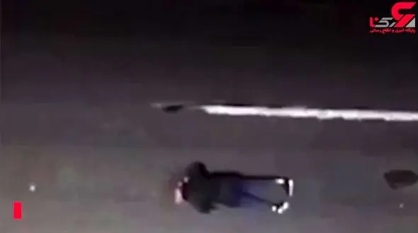 فیلم لحظه خودکشی از پل در بزرگراه امام علی تهران + جزییات