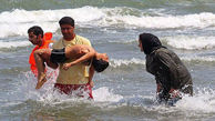 نجات 530 نفر در آب‌های ساحلی مازندران