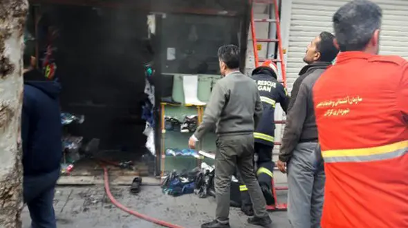 سوختن ویلای میلیاردی در مشهد 