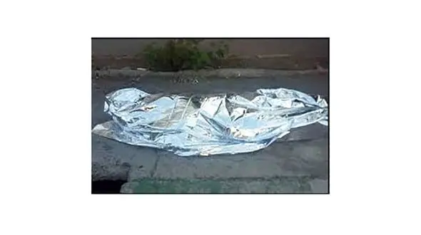 وانت پیکان مرد تهرانی را له کرد + عکس جنازه