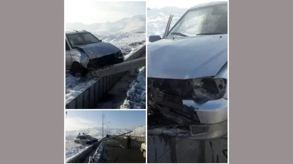 مرگ راننده پراید در برخورد با تیر برق / در مشهد رخ داد