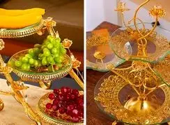 15 مدل میوه خوری سه طبقه مدرن و شیک با طراحی های خاص + نکات خرید