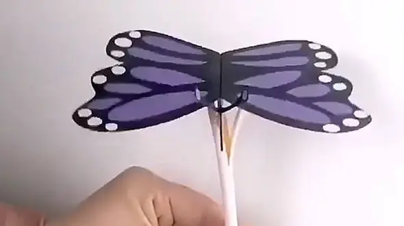 کاردستی پروانه ای + فیلم 