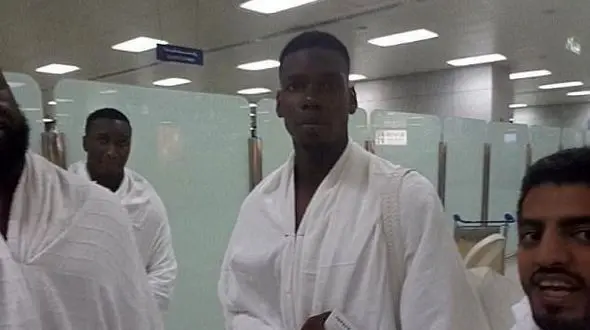 احساس پوگبا بعد از زیارت خانه خدا +عکس