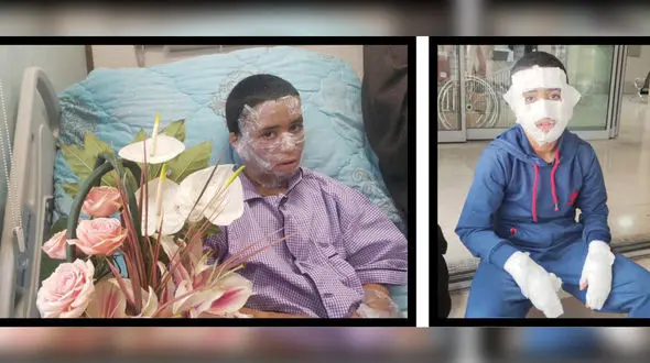 مسئولان قهرمان کوچک شهر را فراموش کردند / محمد طاها خودش را فدای دوستانش کرد + عکس