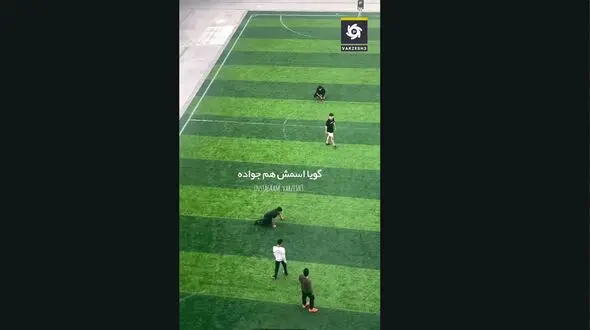زیباترین برخورد با فوتبالیست معلول + فیلم