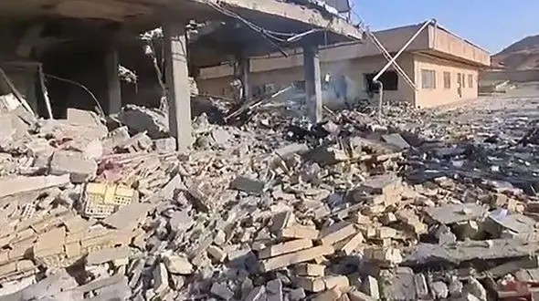 یک شهید و 24 زخمی در حملات رژیم صهیونیستی در قصرشیرین + فیلم