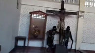 حمله وقیحانه داعش به یک کلیسا در فیلیپین + فیلم