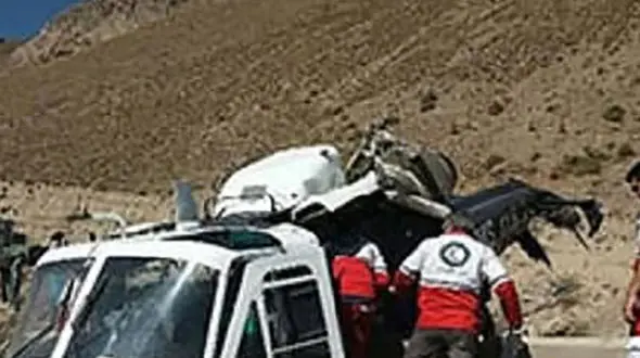  سقوط 2 هلی کوپتر امروز در ایران ! + اولین عکس