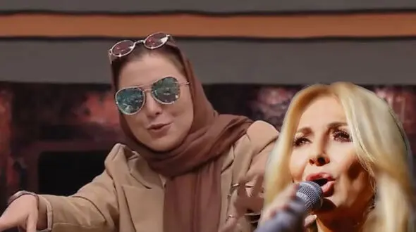 رویا میرعلمی در جوکر ادای گوگوش درمیاره! / ببینید به زور جلوی خندشون گرفتن!