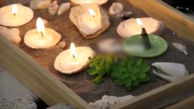 طرز ساخت شمع صدفی برای نوروز + فیلم
