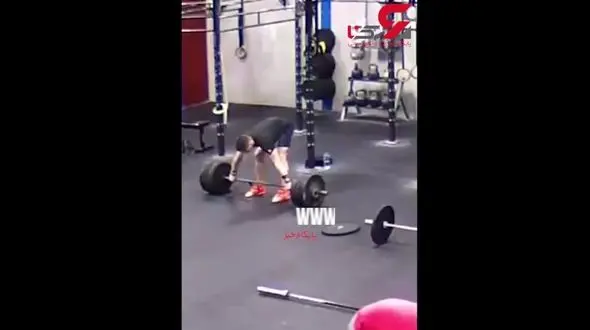 صحنه دلخراش در باشگاه بدنسازی + فیلم