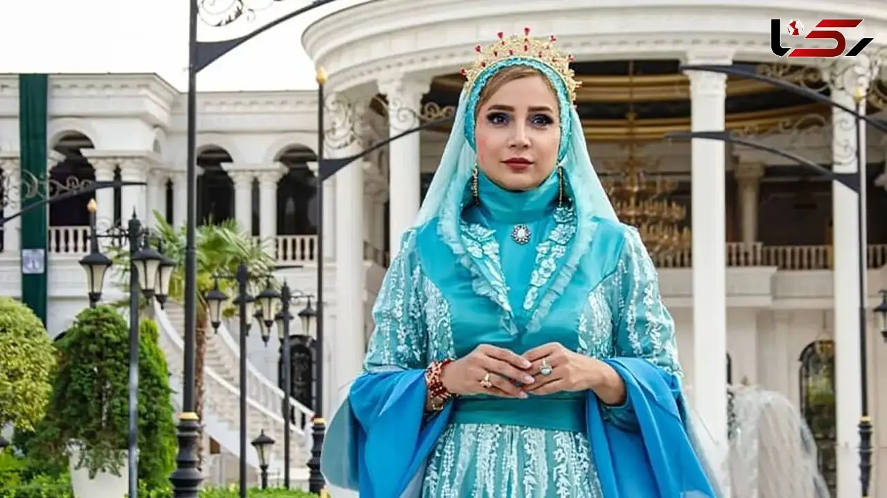 شبنم قلی خانی تغییر چهره داد؛ آرزوی سریال آنام با لباس ملکه‌ای طلایی رنگ قابل تشخیص نبود! +عکس