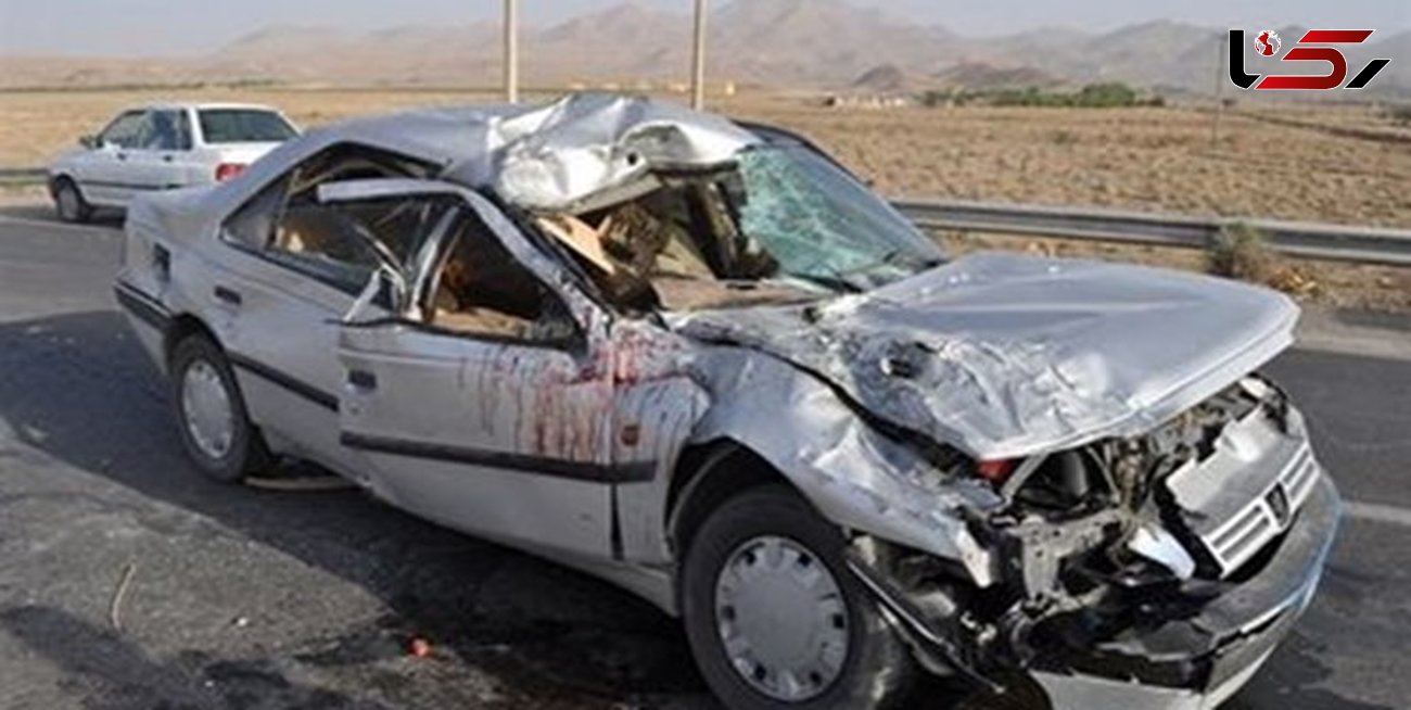 خواب آلودگی مرگبار راننده پژو / 2 کشته و 5 نفر مصدوم شدند