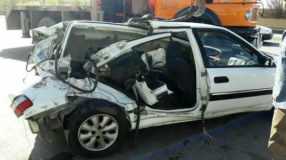 2 کشته در تصادف جاده فیروزآباد – شیراز 