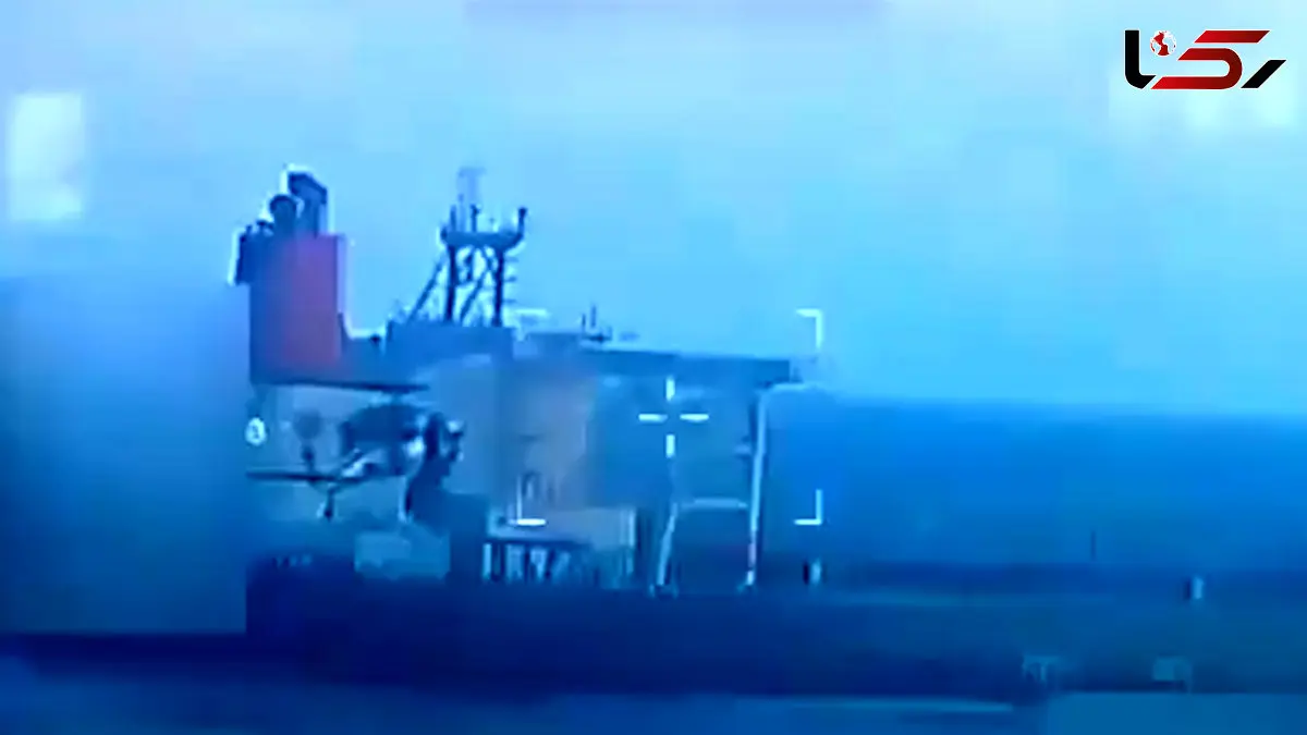 فیلم توقیف نفتکش SKIPPER توسط نیروی دریایی آمریکا